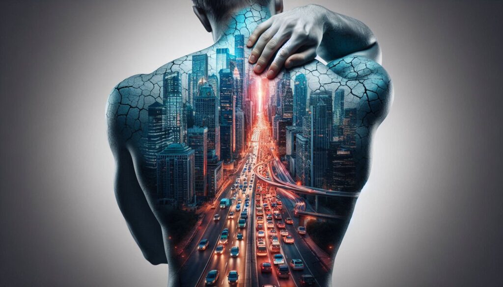 cuando el cuerpo y la mente absorben el estrés de la sociedad